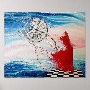 Holding Back Time   Archival Heavy weight paper Poster