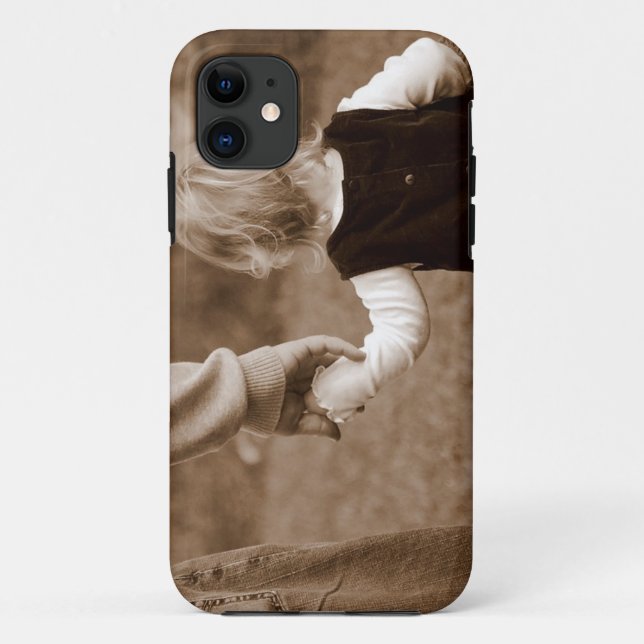 Holding Daddy's Hand Case-Mate iPhone Case (Back)
