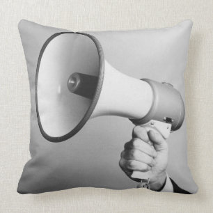Holding Hand Throw Pillow