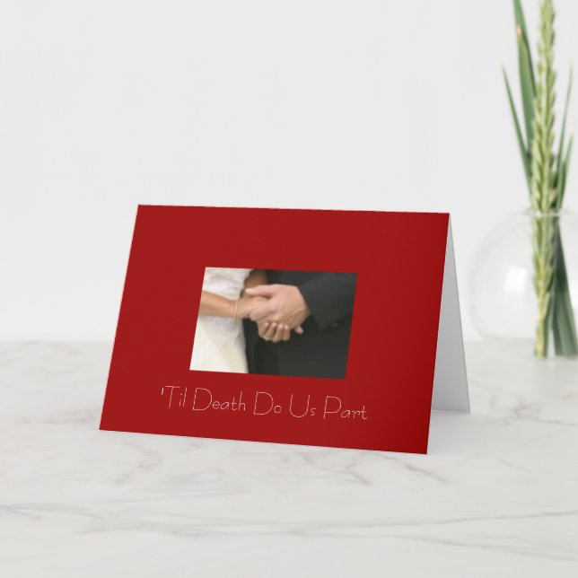 Holding hands card (Front)