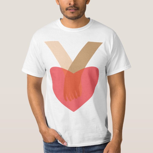 Holding Hands T-Shirt (Front)