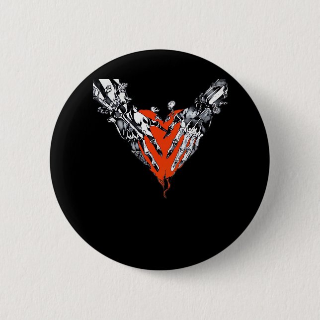 Holding Heart Classic 2 Inch Round Button (Front)