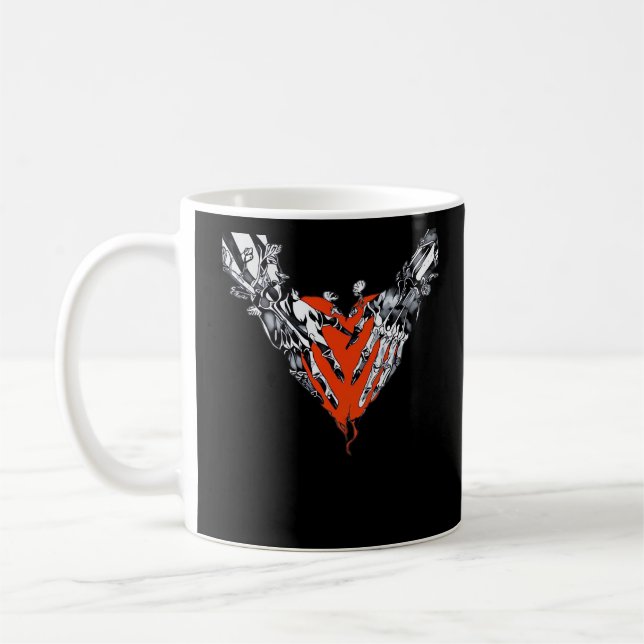 Holding Heart Classic Coffee Mug (Left)