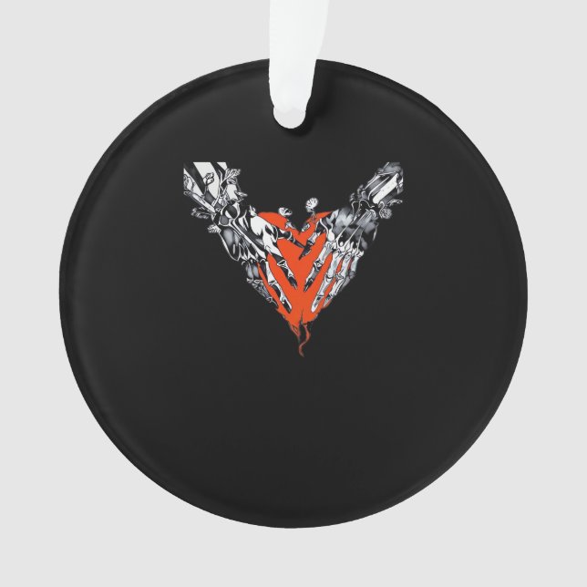 Holding Heart Classic Ornament (Front)