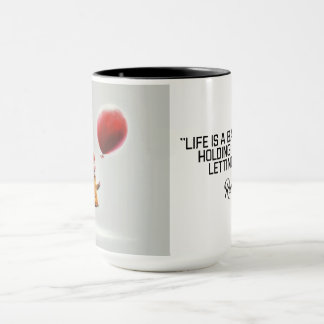Holding On and Letting Go Mug