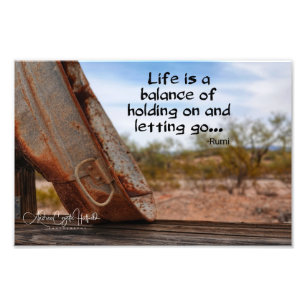 Holding On Photo Print