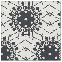 Holding Peace Circle Fabric