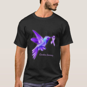Holding Purple Ribbon Overdose Awareness 3 T-Shirt