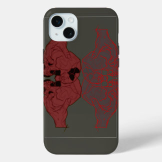 Holding Skull iPhone 15 Mini Case