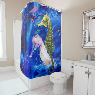 Holding Tails Shower Curtain