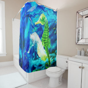 Holding Tails Shower Curtain