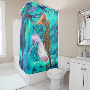 Holding Tails Shower Curtain