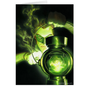Holding the Green Lantern