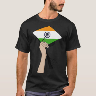 Holding the Square Academic Cap India T-Shirt
