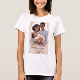 Holding You, Holding Our World T-shirt for Parents