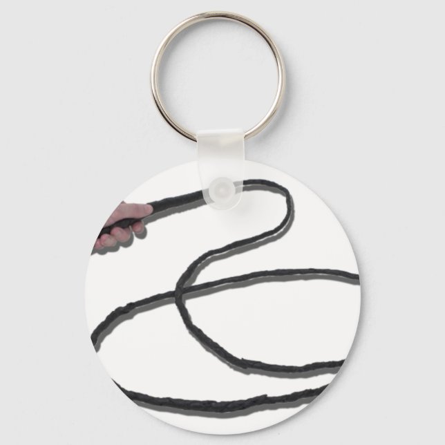 HoldingWhip103110 Keychain (Front)