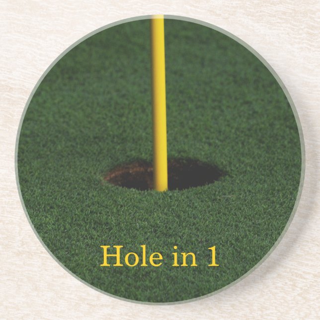 Hole in 1 Coaster (Front)
