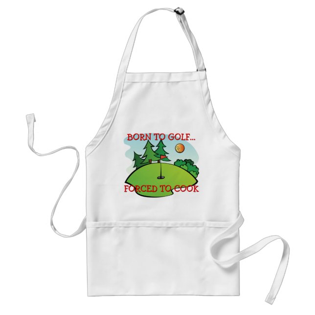 Hole In One Best Golfer Cook Standard Apron (Front)