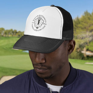 Hole in One Classic Personalised Golf Trucker Hat