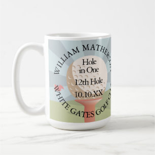 Hole in One Classic Personalized Coffee Mug