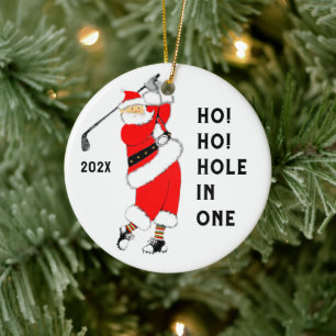 Hole-in-one Collectable. Ceramic Ornament
