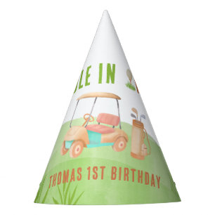 Hole In One First Birthday Party Hat