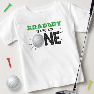 Hole In One   Golf 1st Birthday Par-tee Baby T-Shirt