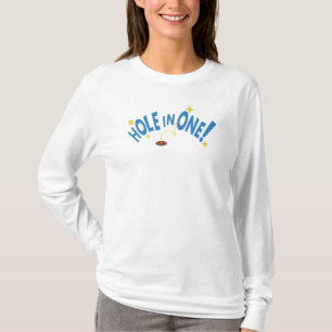 Hole In One Golfing Passion Grandad Parents For T-Shirt