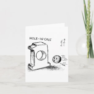 Hole-in-One — Note Card