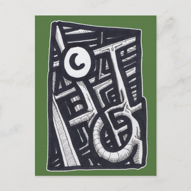 Hole in One? Postcard (Front)