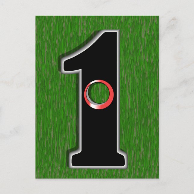 Hole In One! Postcard (Front)