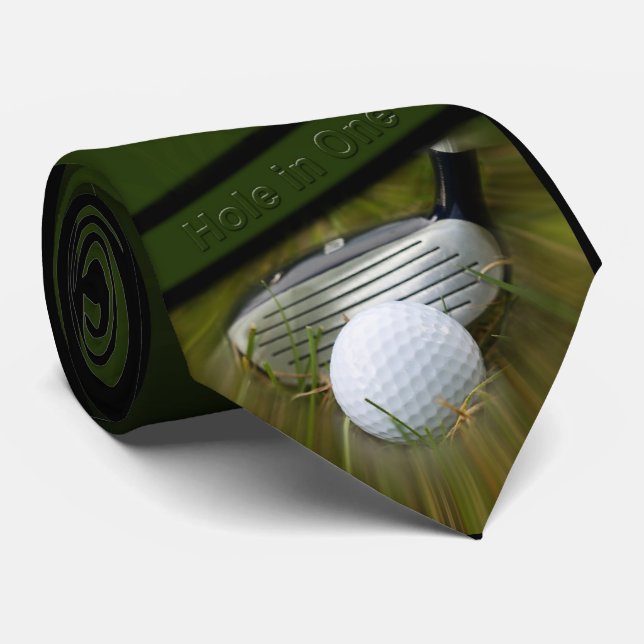 Hole In One Tie (Rolled)