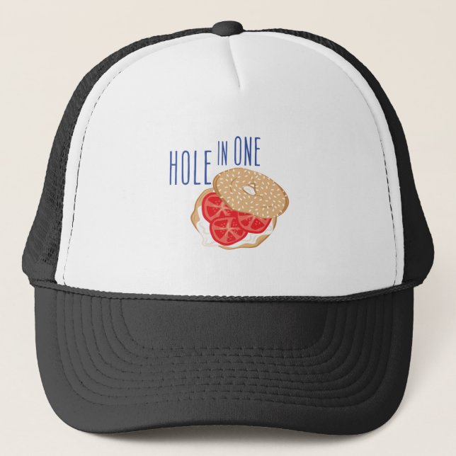 Hole In One Trucker Hat (Front)