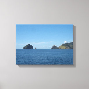 Hole in the Rock Bay of Islands New Zealand Canvas Print