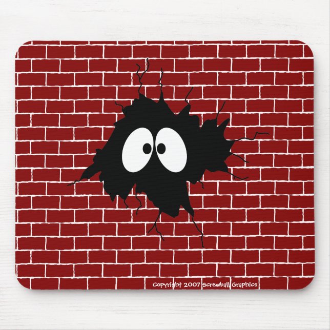 Hole in the Wall Mousepad (Front)