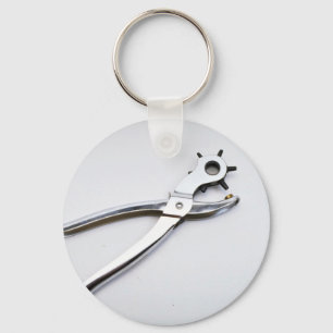 Hole punch keychain