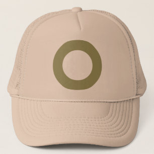 Holed Circle Trucker Hat