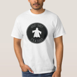 Holey Sheet It's A Ghost - Funny Halloween T-Shirt