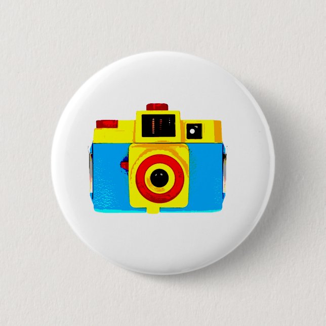 Holga Camera 2 Inch Round Button (Front)