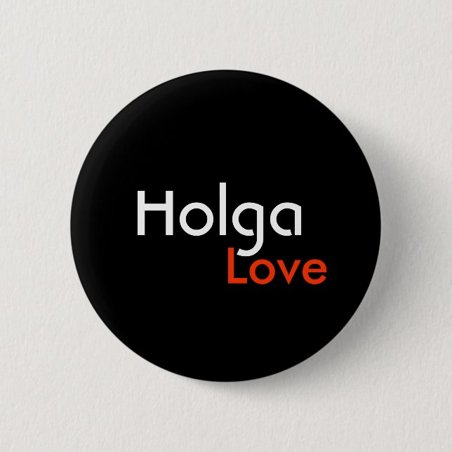 holga love button (Front)