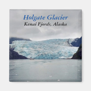 Holgate Glacier Kenai Fjords Alaska photo magnet