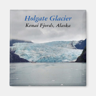 Holgate Glacier Kenai Fjords Alaska photo magnet