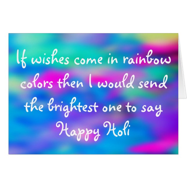 HOLI Festival of Colours 2 + your ideas (Front Horizontal)