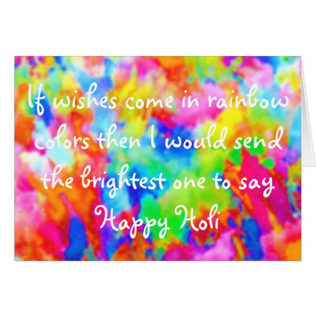 HOLI Festival of Colours + your ideas (Front Horizontal)