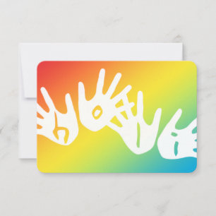 holi hands of colour invitation