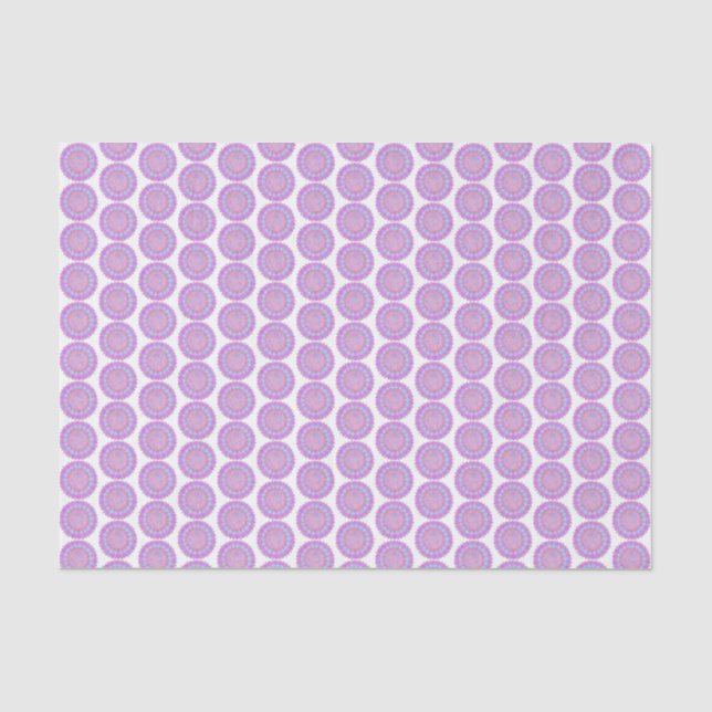 Holi paint splash floral rangoli tissue paper (Front)