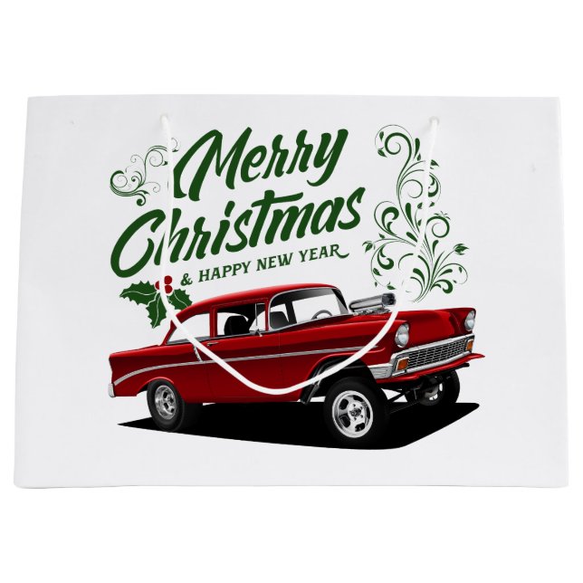 Holiday 1956 Gasser Large Gift Bag (Front)
