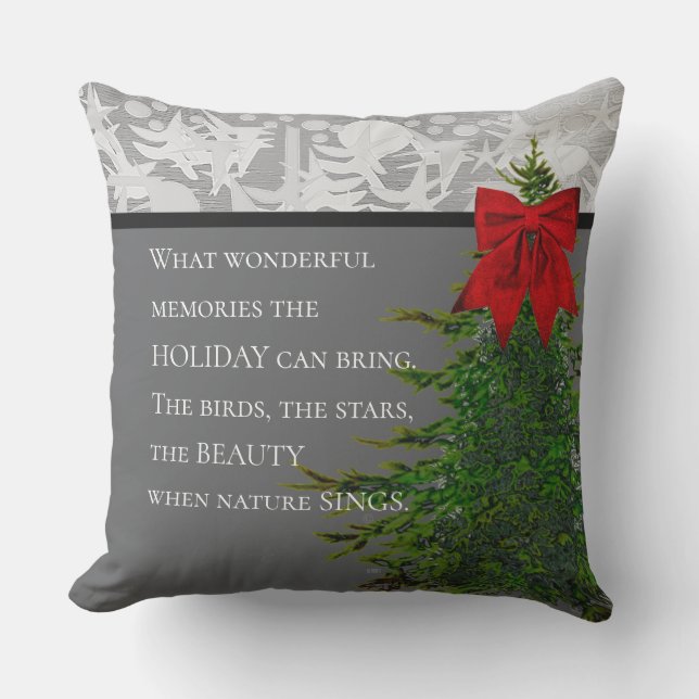 HOLIDAY 20x20 Outdoor Pillow (Front)
