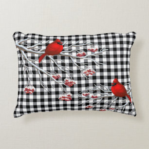 Holiday Accent Pillow-Cardinals Pillow