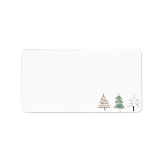 Holiday Address Labels 